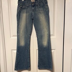 Abercrombie & Fitch Light Blue Flare Jeans